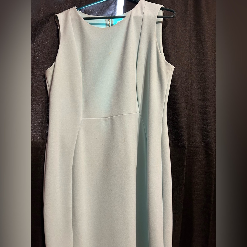 Calvin Klein Business Casual Dress - Light Blue